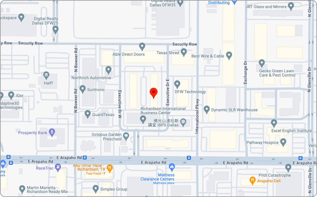Office location map